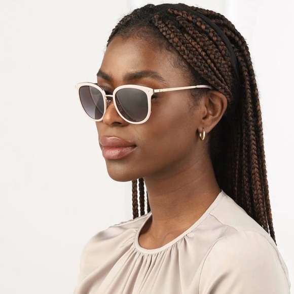 New Michael kors ADRIANNA light pink Round Sunglasses - Picture 5 of 9